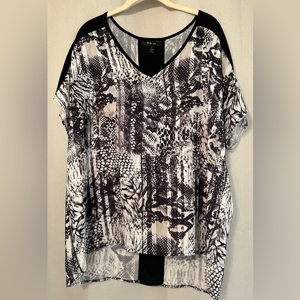 Animal Print Top